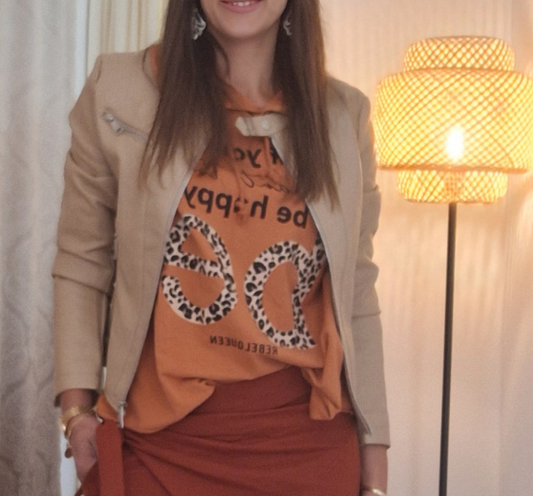 Lederjacke